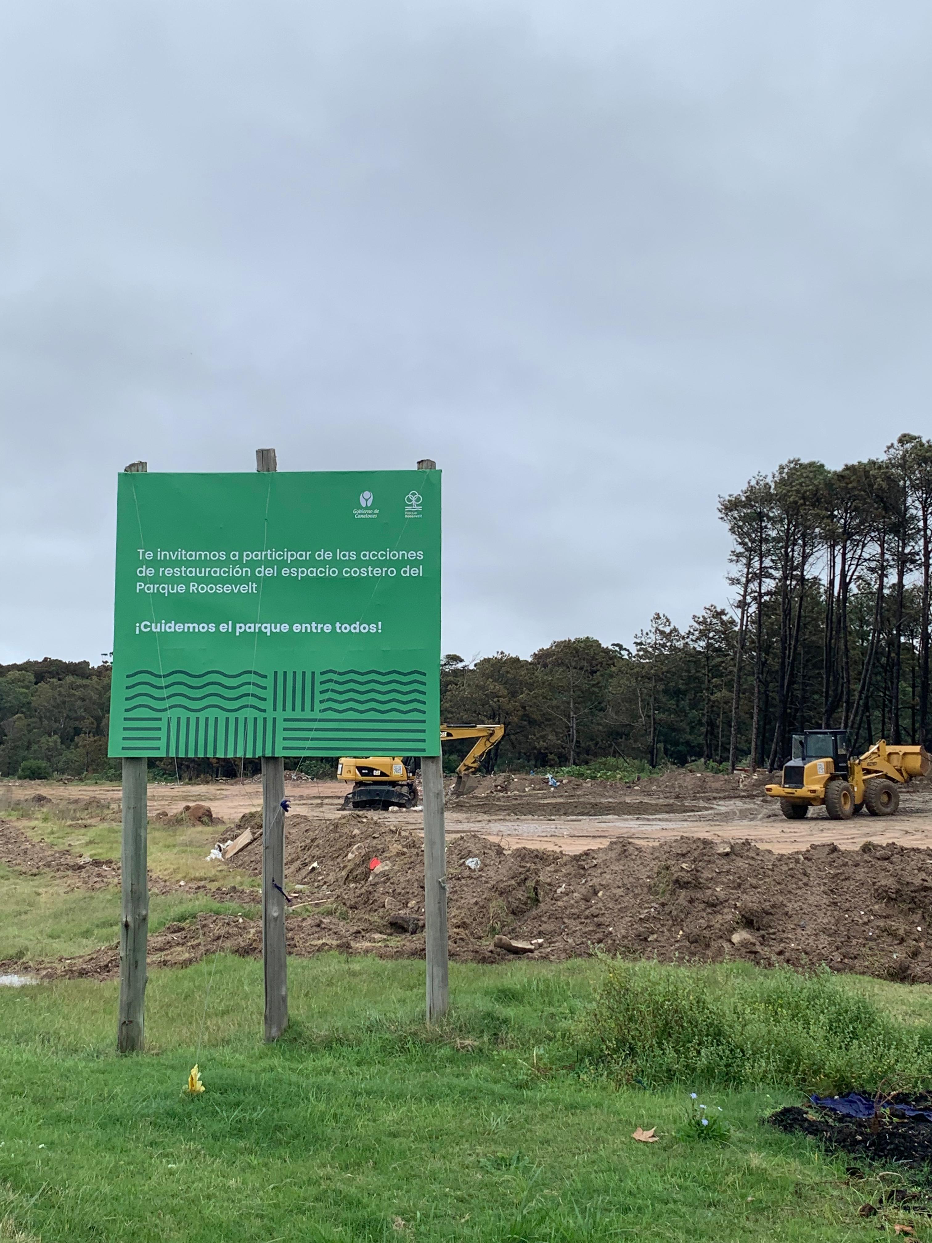 Taller para planificar las acciones de restauración del espacio costero del Parque Roosevelt.