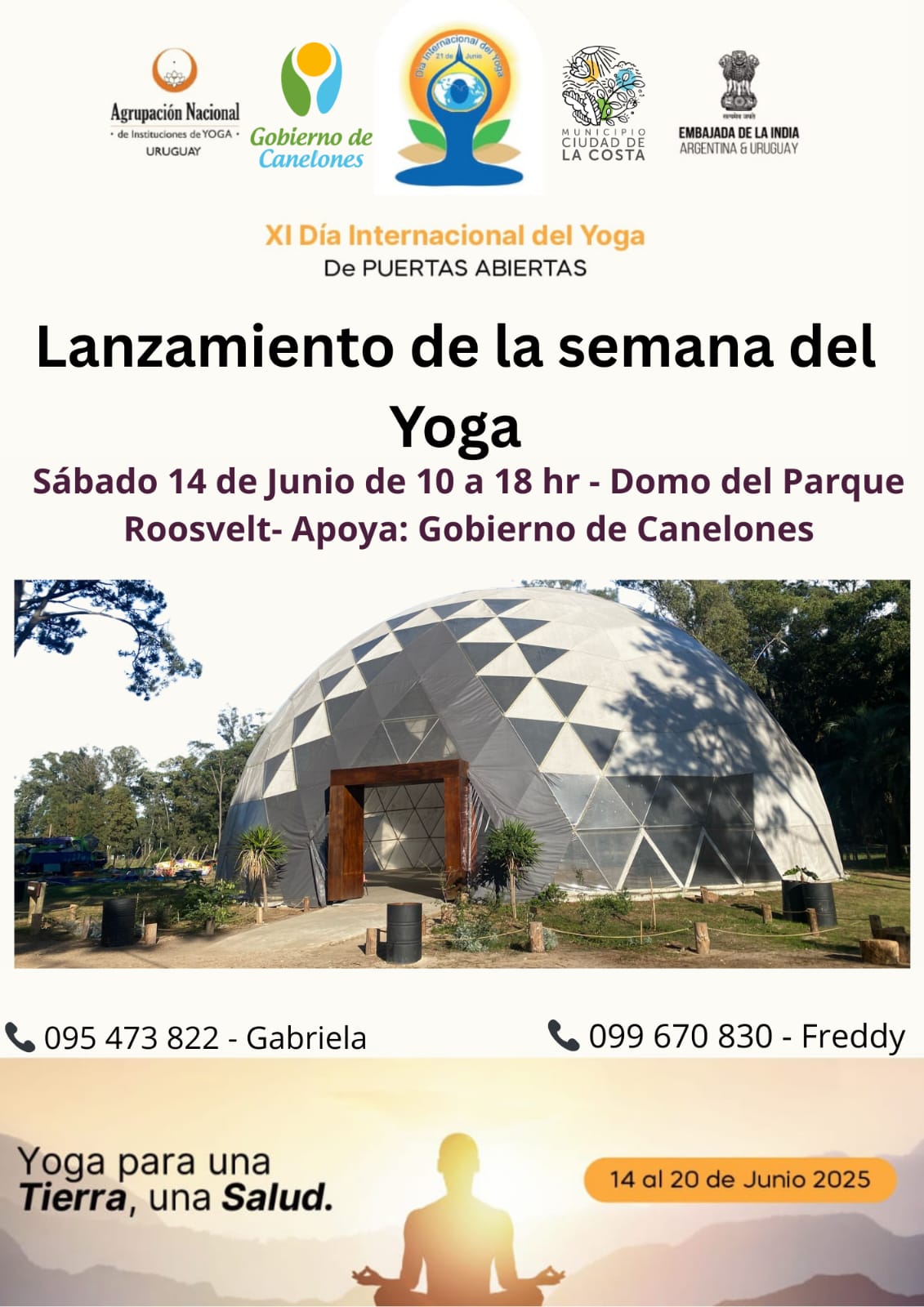Lanzamiento de la semana del Yoga