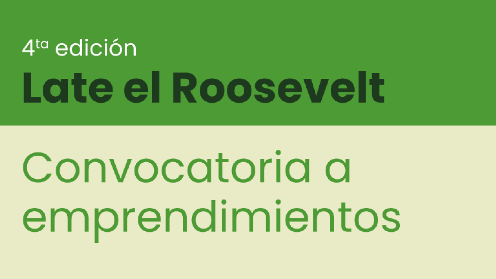 emprendimientos late 