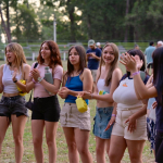 Jóvenes campamento