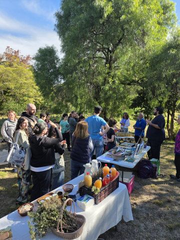 Feria y degustación de sabores nativos
